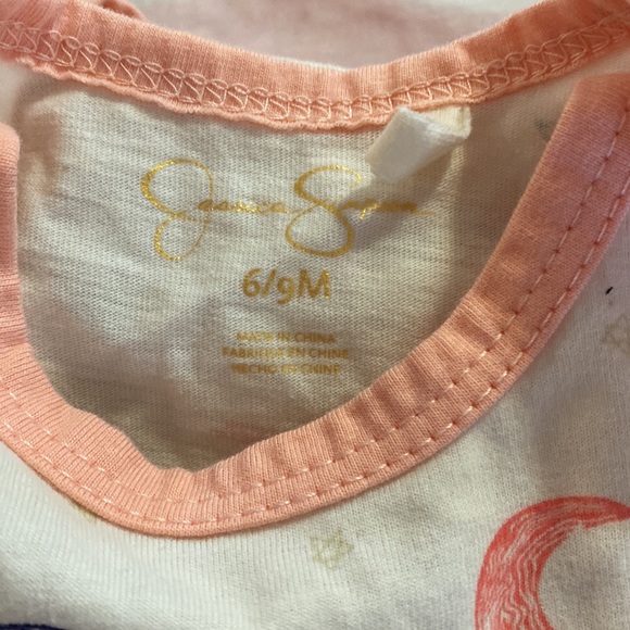 3 Adorable Jessica Simpson Onesies 6-9 - Picture 5 of 5